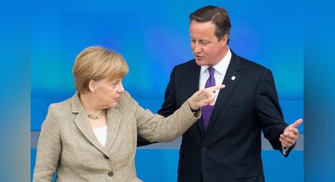 Меркел и Камерън обсъдиха Украйна и Сирия