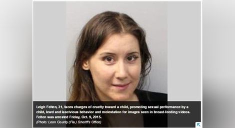 Арестуваха учителка по пиaно, записвала секс клипове, като кърмила сина си