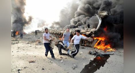 Четиридесет души са загинали при обстрел на предградие на Дамаск