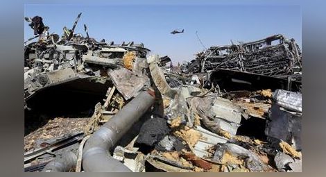 Руският самолет катастрофирал заради неизправност в опашката