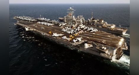 САЩ може да нанесат удари по „Ислямска държава“ от самолетоносач в Средизмно море