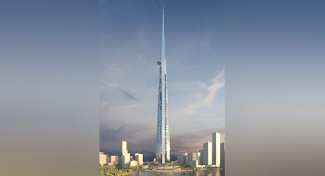 Саудитска Арабия ще вдига небостъргач, висок 1 км.
