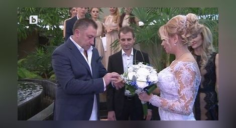 Божидар Искренов-Гибона се ожени отново (снимки)