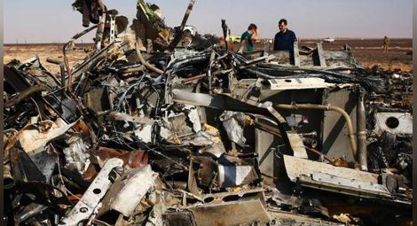 Обрат: Падналият над Синай руски самолет не е бил свален от терористи