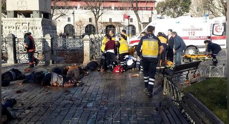 Турските власти смятат, че „Ислямска държава“ може да стои зад взрива в Истанбул