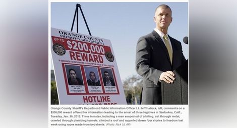 В Калифорния задържаха пет човека заради бягството на втория „Ханибал Лектър“