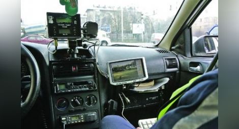 Места на мобилни камери за контрол на скоростта в Русе