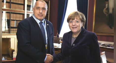 Борисов призова Меркел за подкрепа заради ситуацията на границата с Гърция