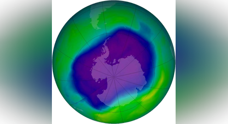 Арктическата озонова дупка достига рекордни нива