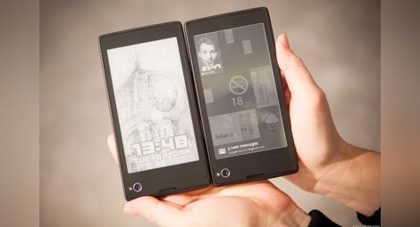 Русия представя смартфон с четец за електронни книги