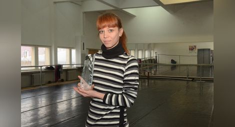 Весела Василева танцува за първи път на сцена като амурче в „Дон Кихот“