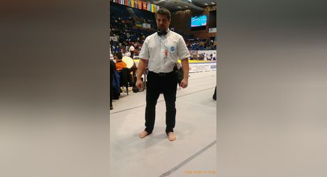 Мирослав Барбов топсъдия на световното по карате