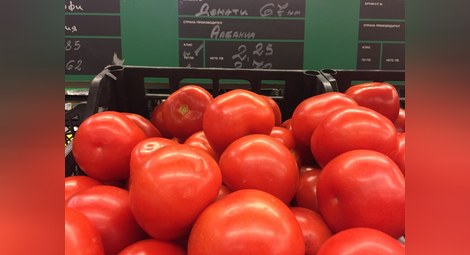 Не съхранявайте доматите в хладилник