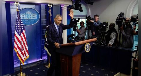 Обама - последна пресконференция в Белия дом