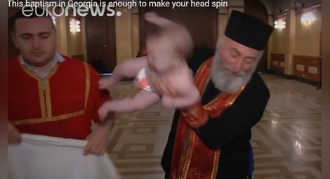Видео на Евронюз скандализира православните грузинци