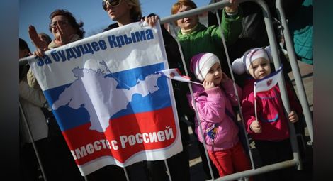 96,6% са за присъединяване на Крим към Русия, местният парламент гласува за присъединяване към Русия. САЩ: Никога няма да признаем референдума