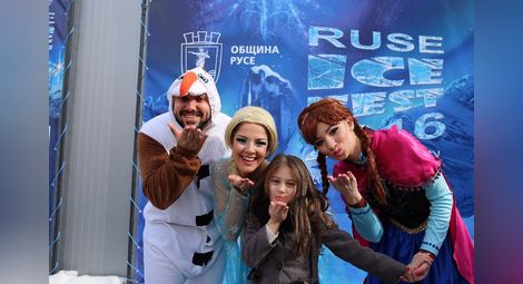 Над 200 000 души разгледали  ледените фигури от русенския Айс фест