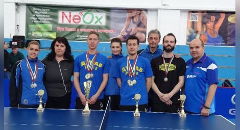 Теодор Александров абсолютен държавен шампион по тенис на маса