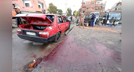 Броят на загиналите при вчерашния двоен бомбен атентат в Дамаск достигна 74