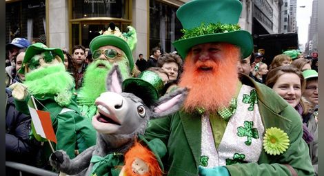 Ирландците празнуват деня на Свети Патрик