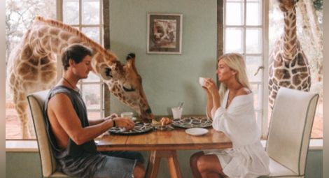 Млади, щастливи, красиви - двойка печели по $9000 на пост в "Instagram" (ГАЛЕРИЯ)