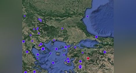 Силно земетресение в Северозападна Турция