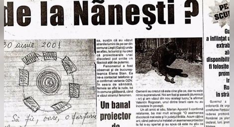 Странният румънски инцидент с НЛО