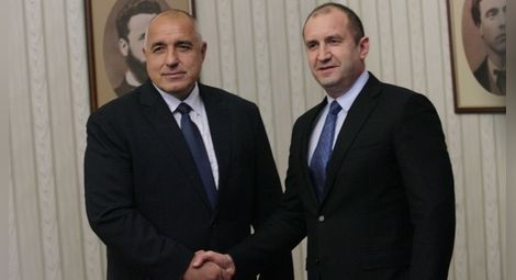 Радев връчва мандат на Борисов за съставяне на кабинет