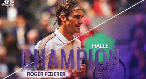 Федерер спечели своя рекорден десети трофей на турнира в Хале