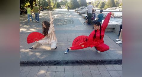 Малък Китай превзе с танц Градската градина