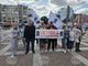 Протест против въвеждането на еврото в България и за запазването на българския лев се проведе в Пловдив
