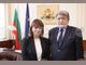Председателят на Народното събрание Вежди Рашидов се срещна с президента на Гърция Катерина Сакеларопулу