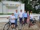 Колоездачи от три до 63-годишна възраст се включиха в обиколката на реновирани с евросредства обекти в Разград