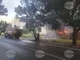 Пожар гори в търговски магазин в Разград, по първоначална информация няма пострадали хора