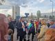 Жители на столичния квартал „Захарна фабрика“ протестираха срещу настаняването на обитателите на съборените по-рано тази седмица незаконни постройки
