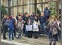 Рибари протестираха пред Изпълнителната агенция по рибарство и аквакултури в Бургас заради новата забрана за улов на бяла пясъчна мида