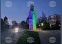 Часовниковата кула в Разград беше осветена в синьо и зелено в подкрепа на борбата с рядкото заболяване неврофиброматоза